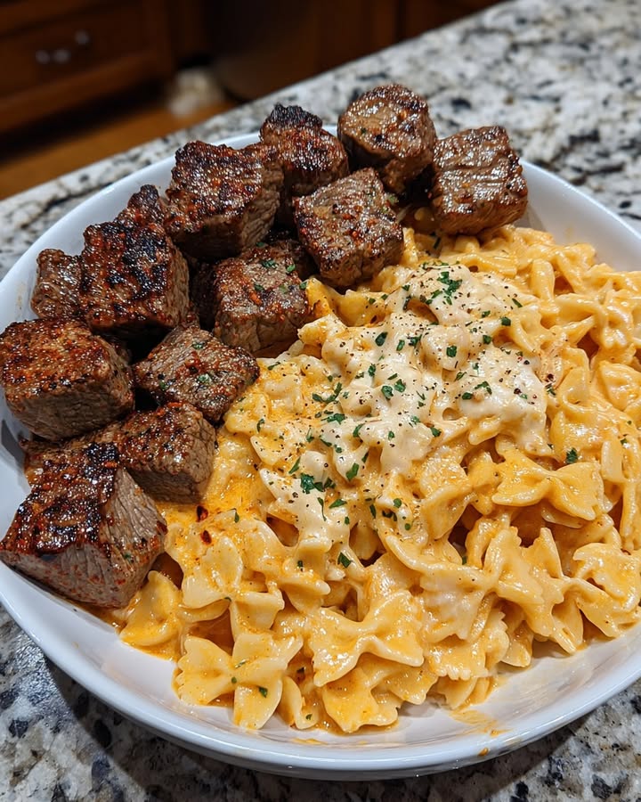 Cajun Creamy Chicken Bowties