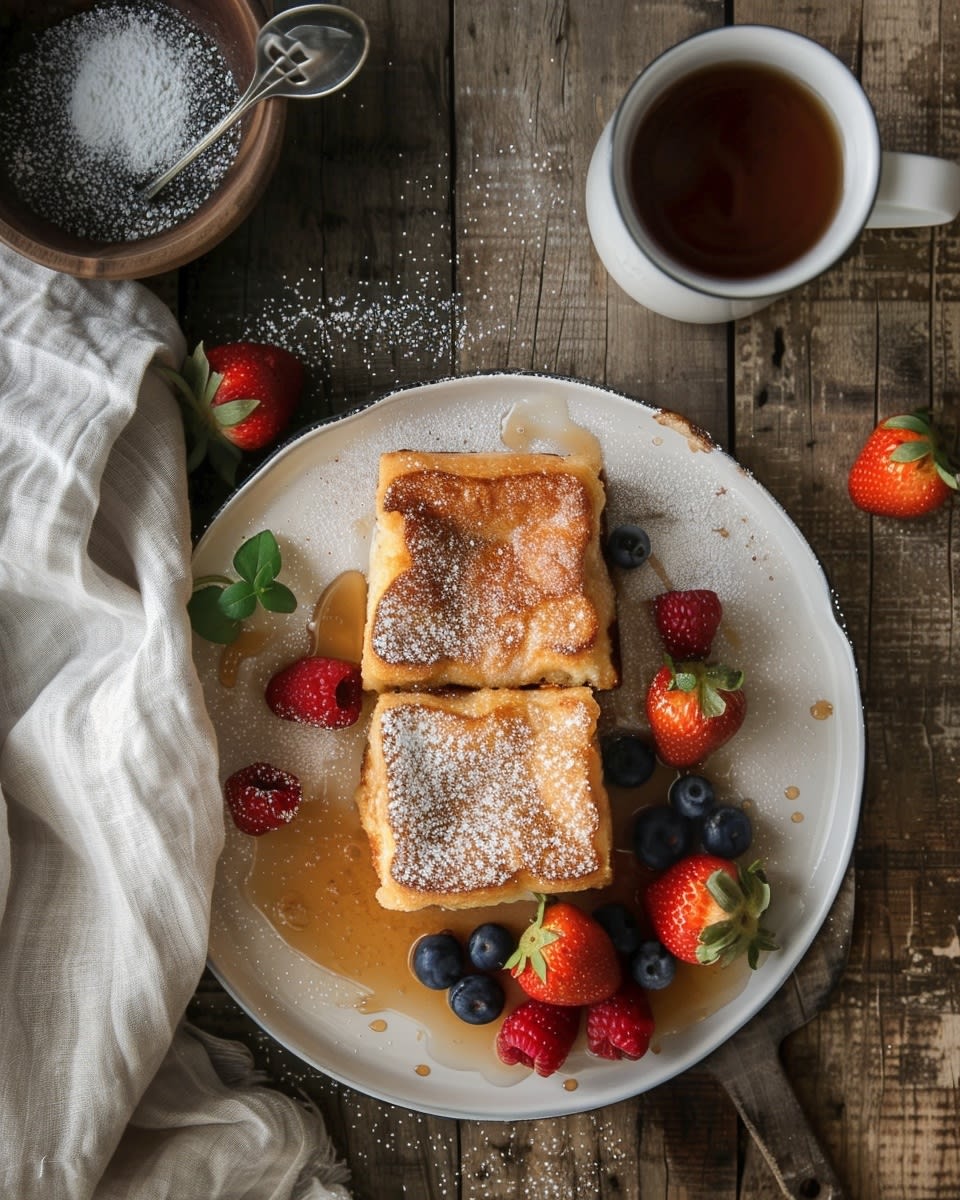 Cinnamon Roll French Toast Bake