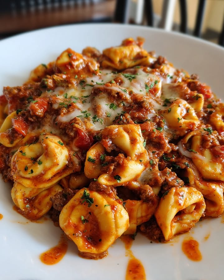 Creamy Beef Linguine