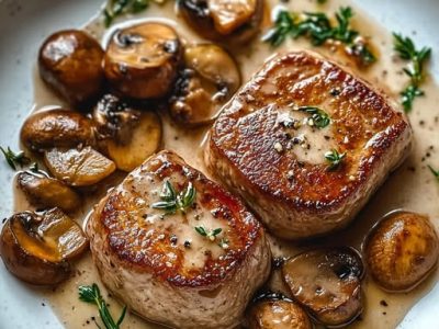 Creamy Pork Delight: An Easy One-Pan Wonder