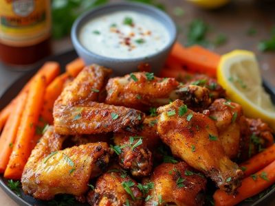 How to Make Perfect Crispy Air Fryer Chicken Wings