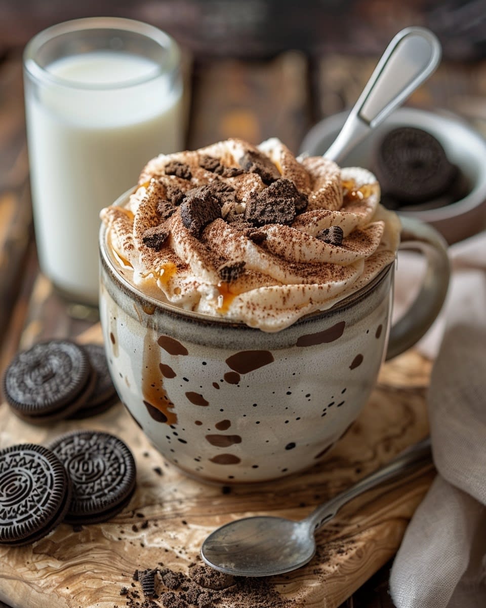 Easy Oreo Mug Cake