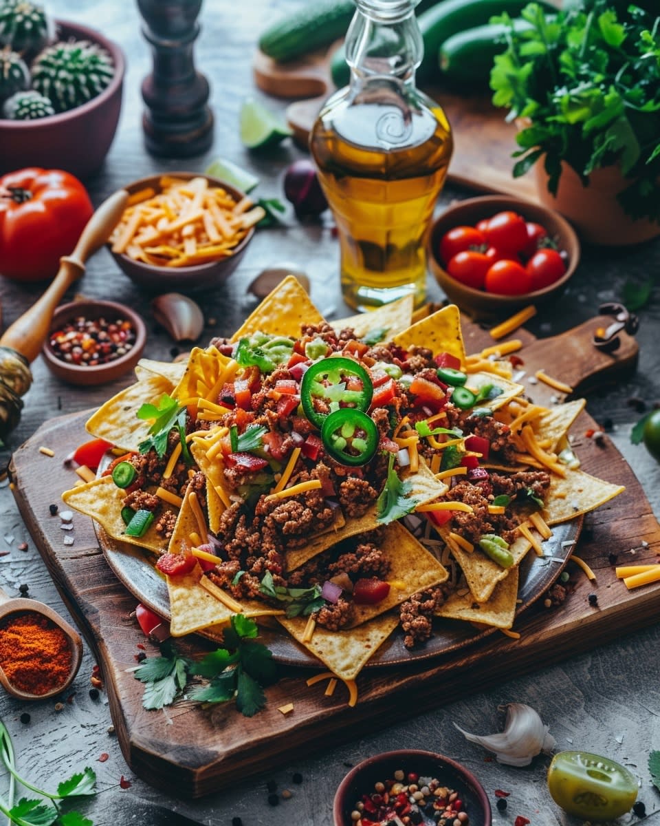 How to Make the Perfect Loaded Nachos with Ground Beef - Daily Taster