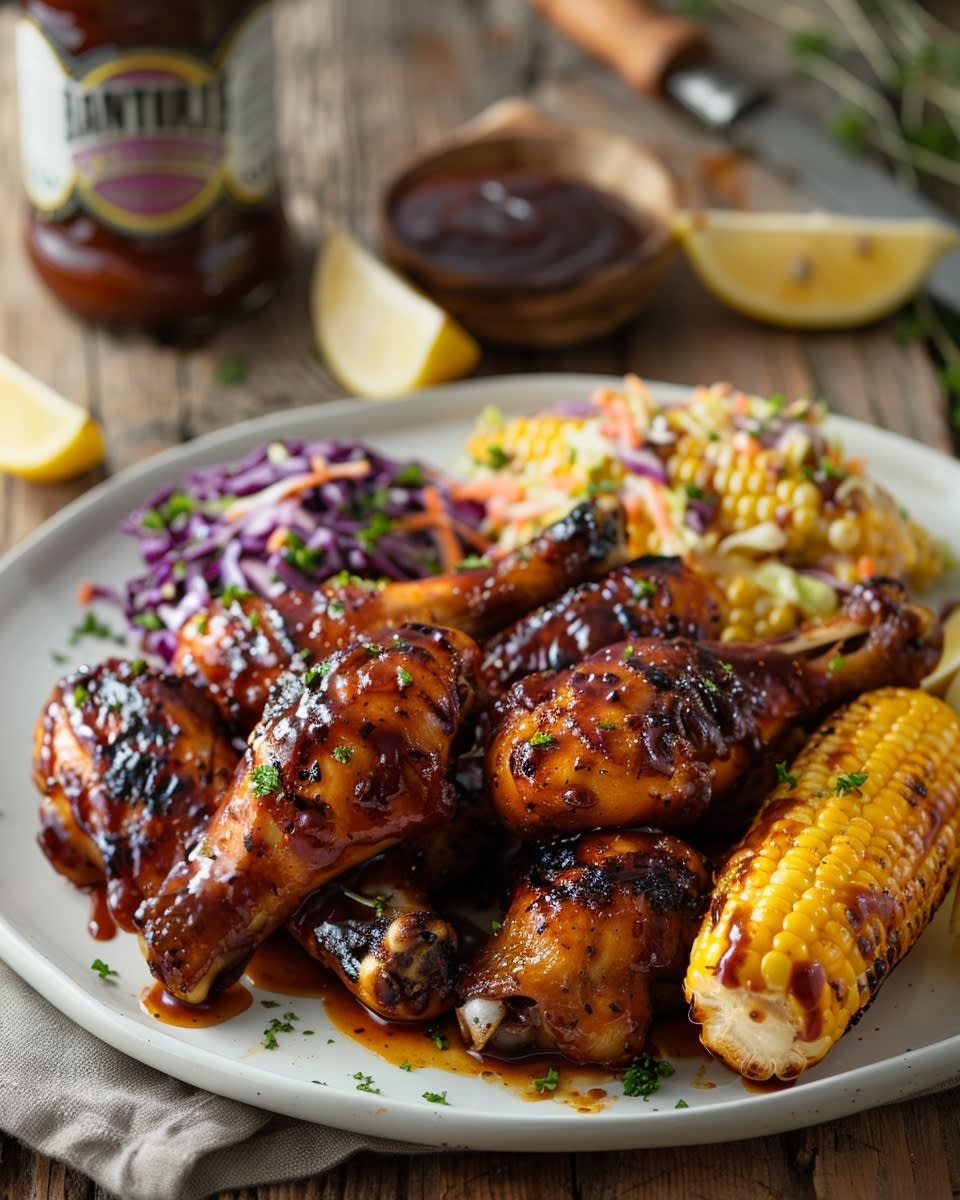 Smoky BBQ Chicken Drumsticks