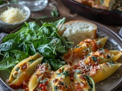 Delicious Spinach Ricotta Stuffed Shells: A Complete Guide
