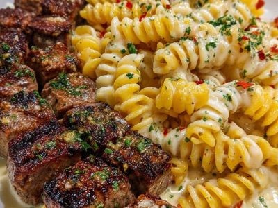 Steak Bites Rotini Recipe: Quick & Savory