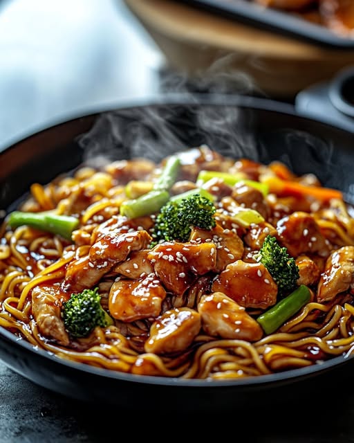 Teriyaki Chicken Noodles