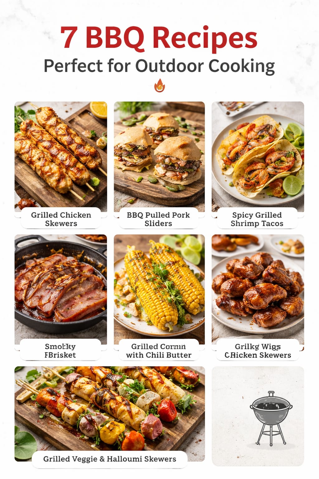 7 BBQ Recipes Perfect for Outdoor Cooking
