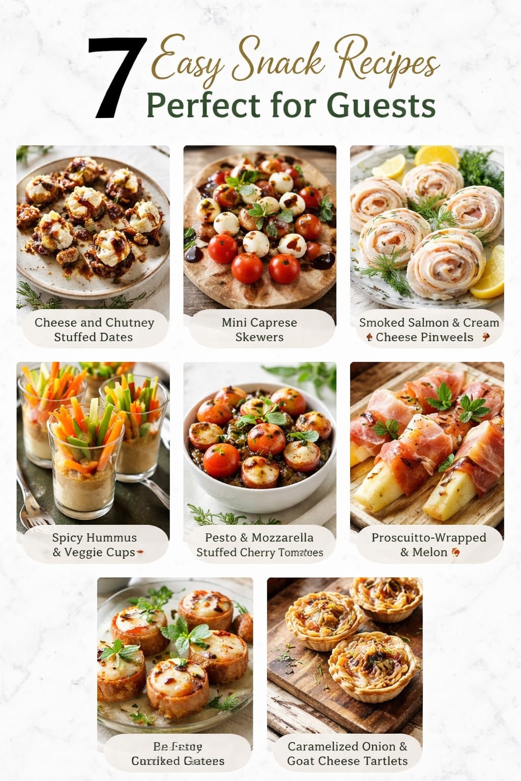 7 Easy Snack Recipes Perfect for Guests