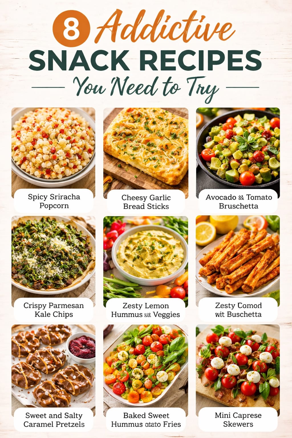 8 Addictive Snack Recipes You Need to Try