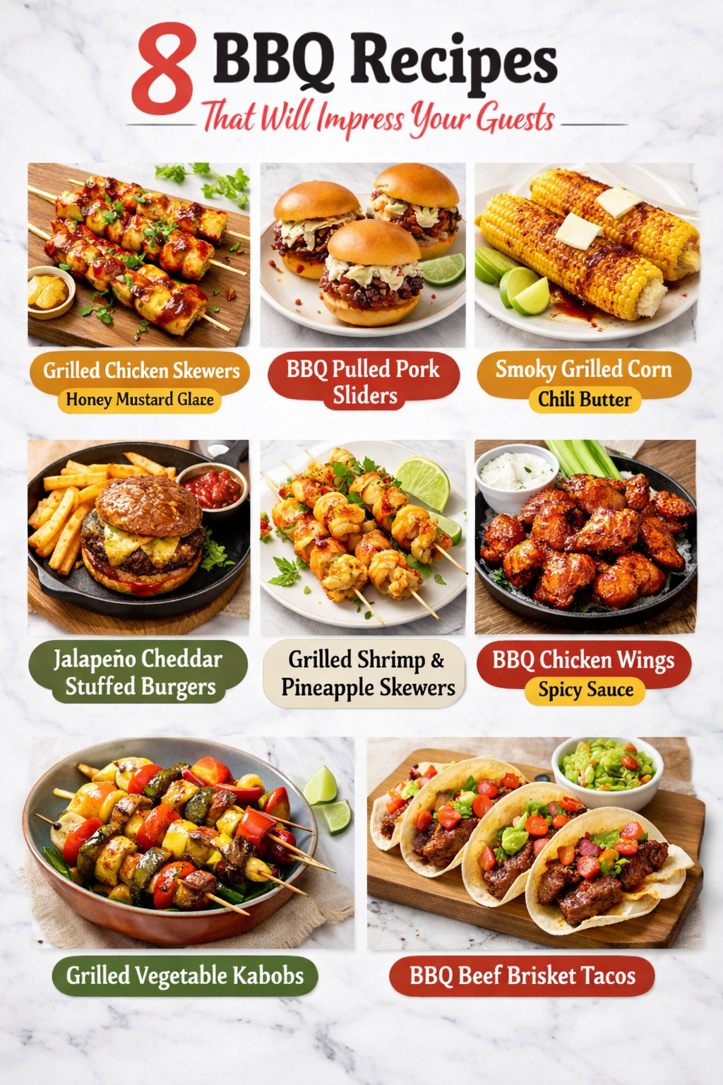 8 BBQ Recipes That Will Impress Your Guests