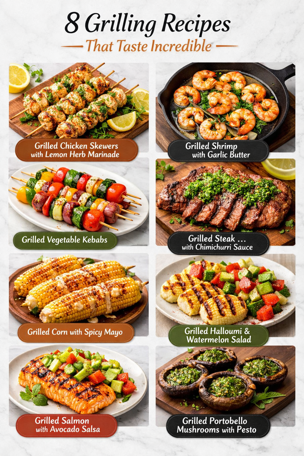 8 Grilling Recipes That Taste Incredible