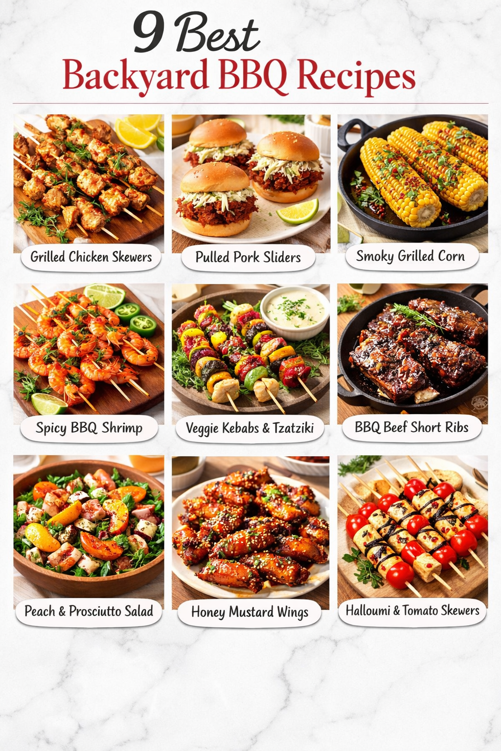 9 Best Backyard BBQ Recipes