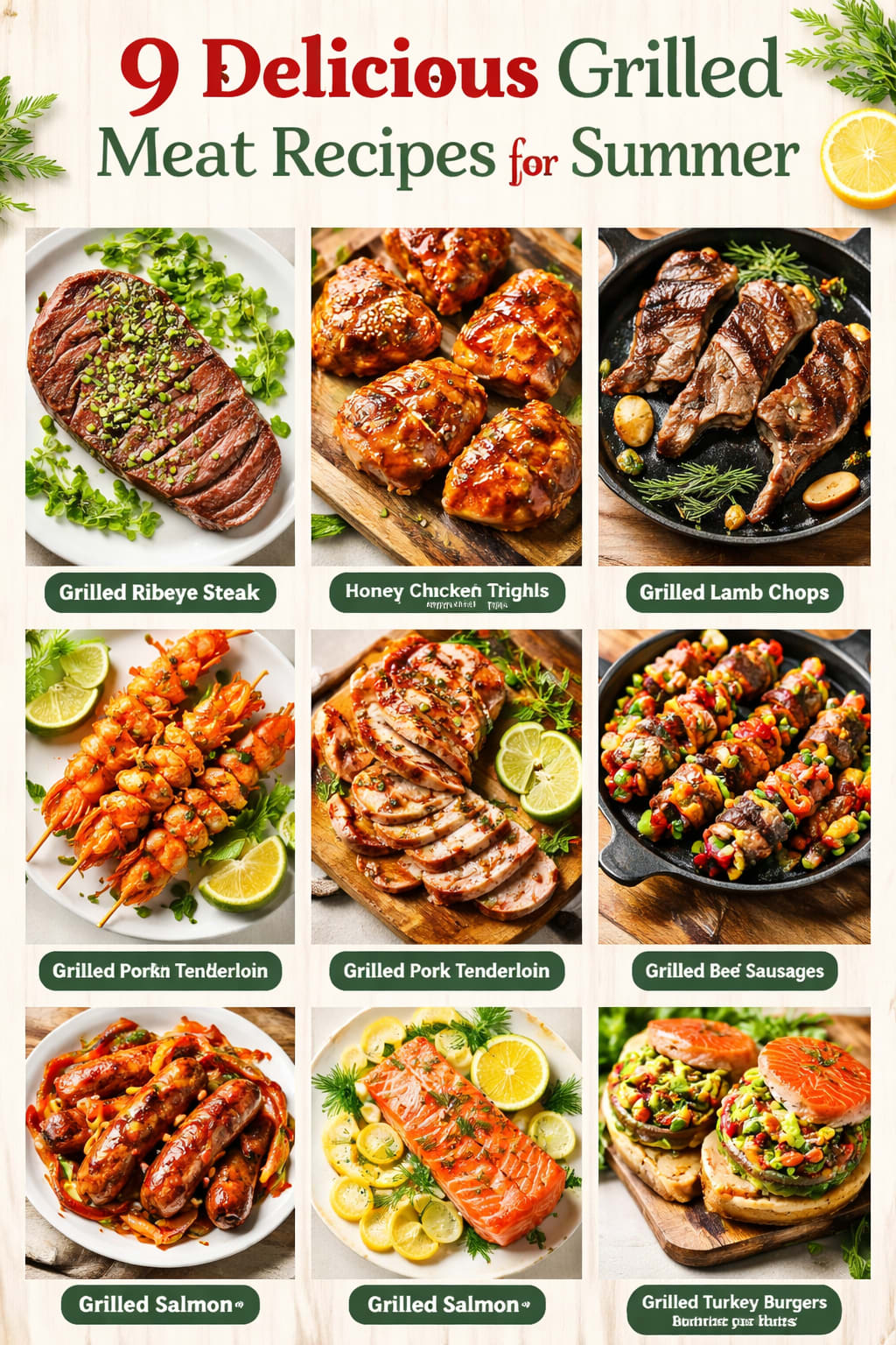 9 Delicious Grilled Meat Recipes for Summer