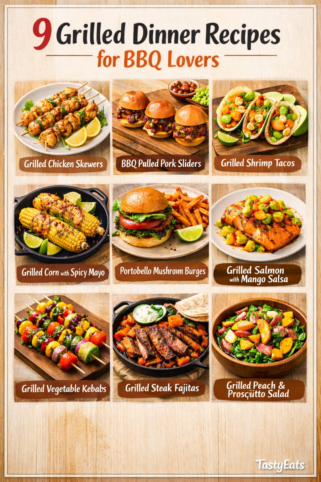 9 Grilled Dinner Recipes for BBQ Lovers