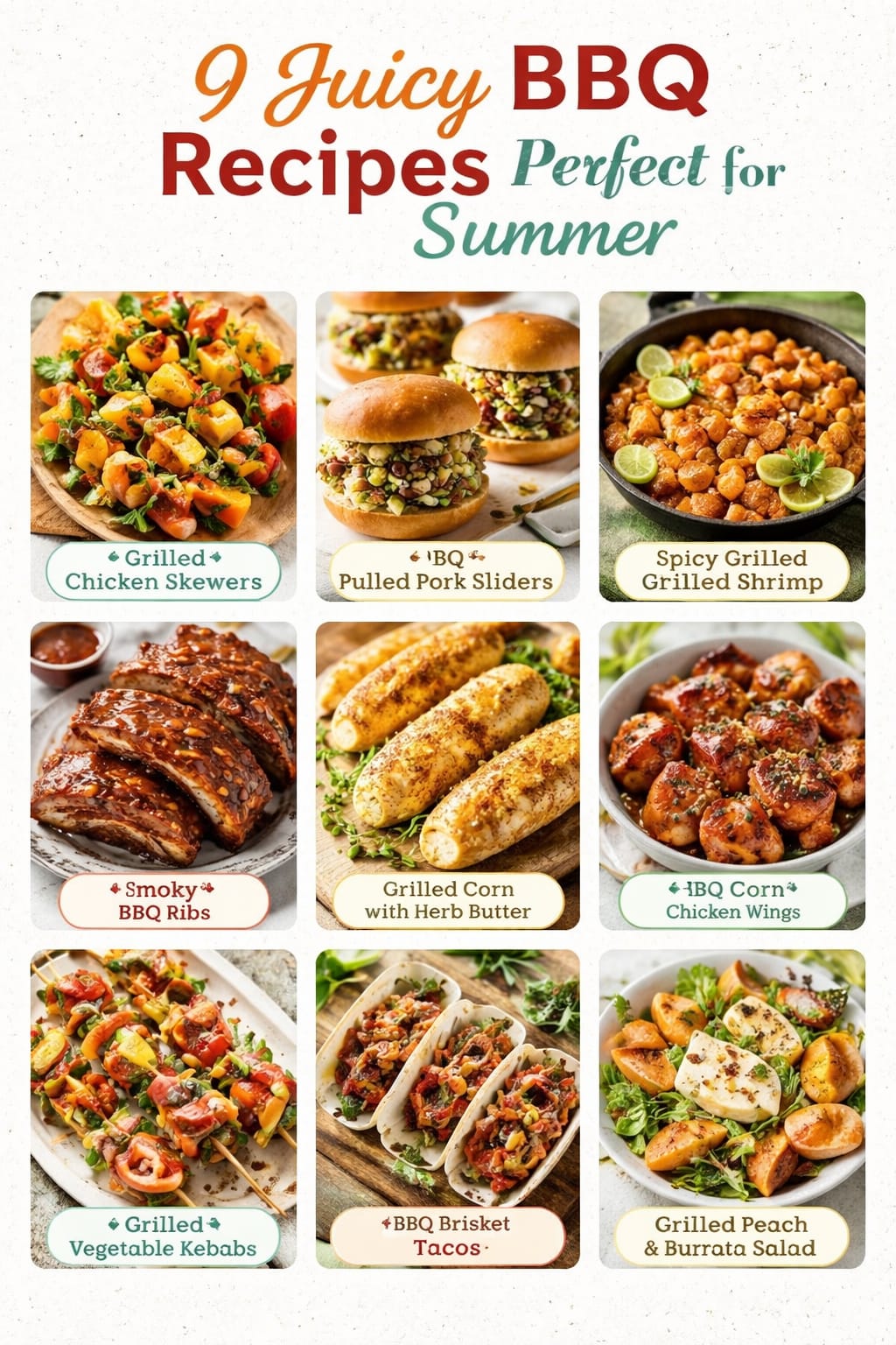 9 Juicy BBQ Recipes Perfect for Summer