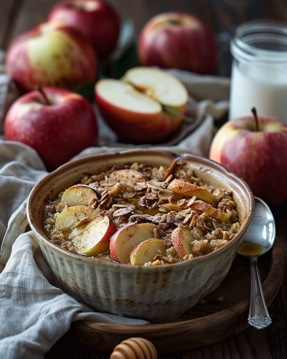 Apple Cinnamon Baked Oatmeal