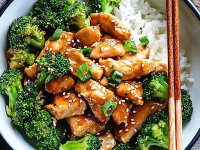 Authentic Chinese Chicken & Broccoli Stir Fry
