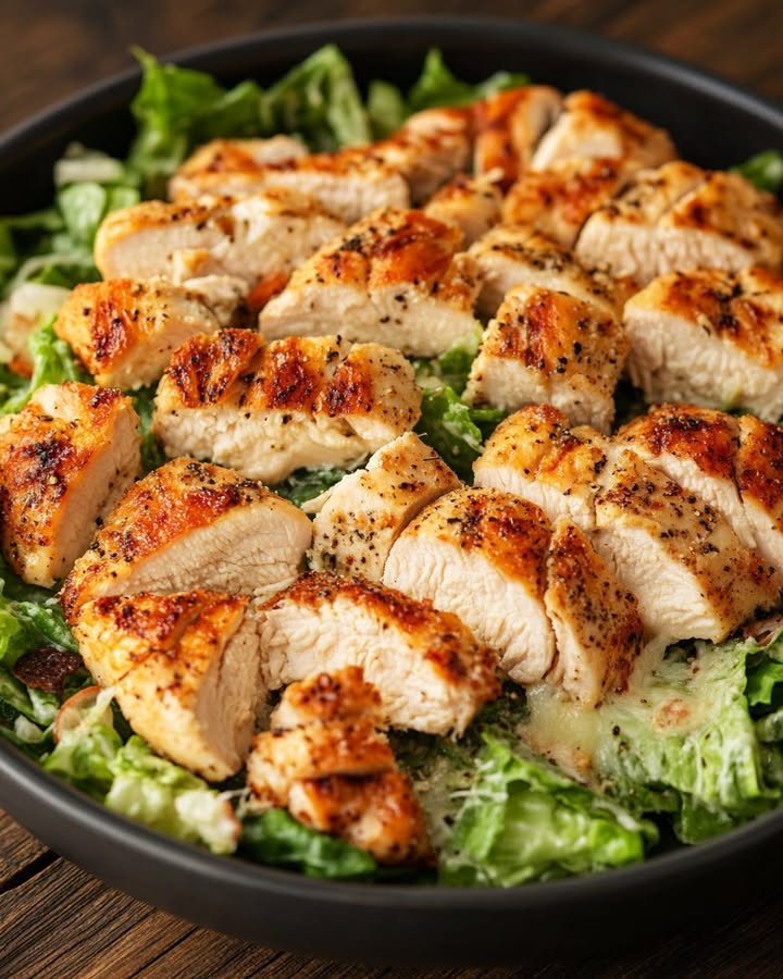 Cheesy Caesar Chicken
