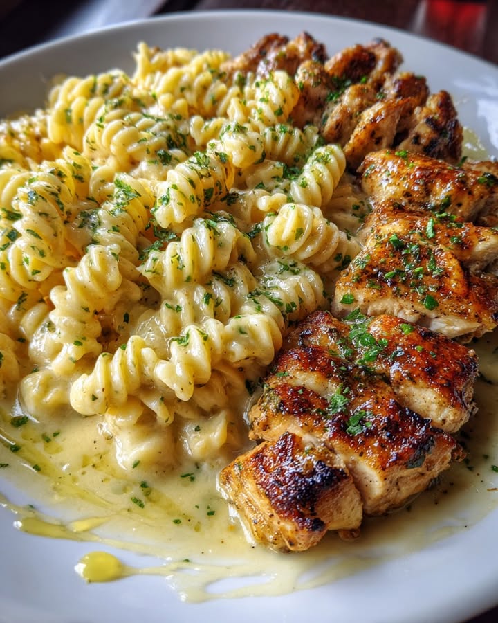 Cheesy Garlic Rotini