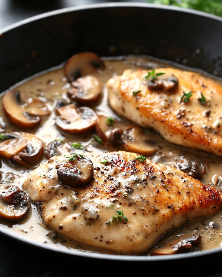 Chicken Mushroom Delight