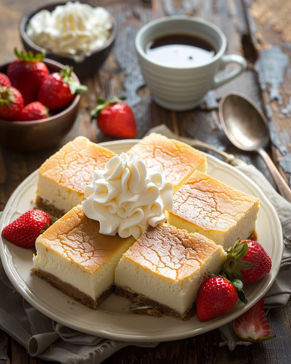 Classic New York Cheesecake Bars