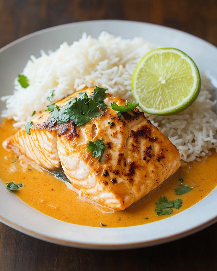 Coconut Curry Salmon