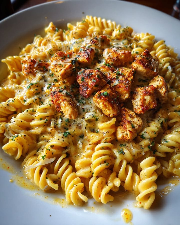 Creamy Cajun Chicken Rotini