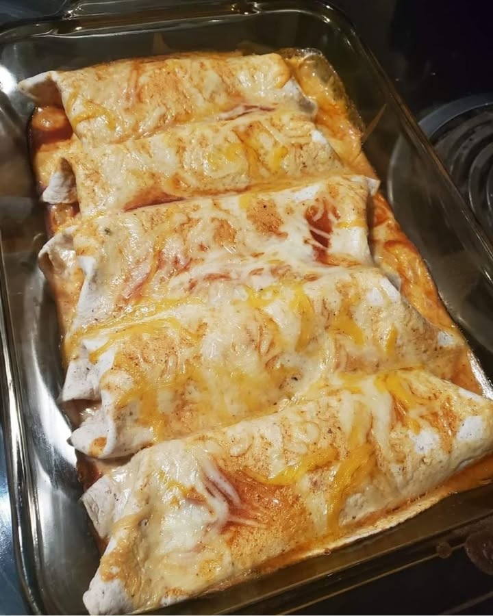 Creamy Chicken Enchiladas