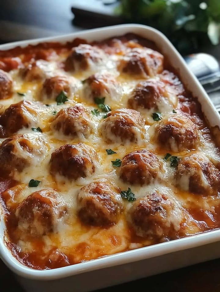 Easy Meatball Bake
