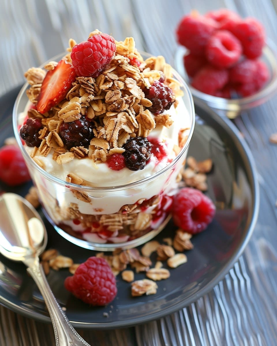 Greek Yogurt Berry Parfait