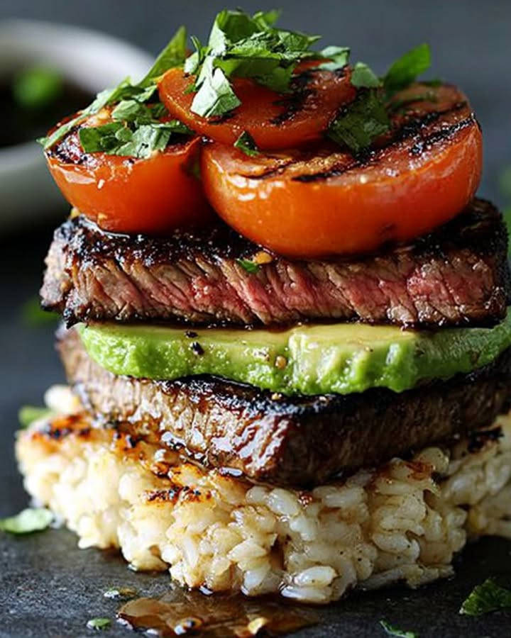 Grilled Steak Stack