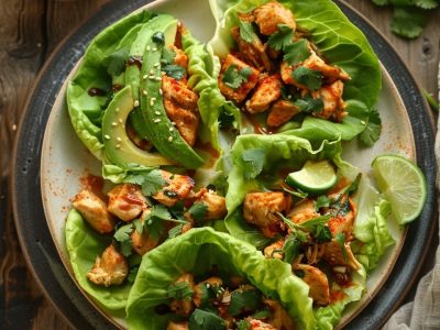 Delicious and Healthy Chicken Lettuce Wraps: A Simple Guide to Making Them at Home
