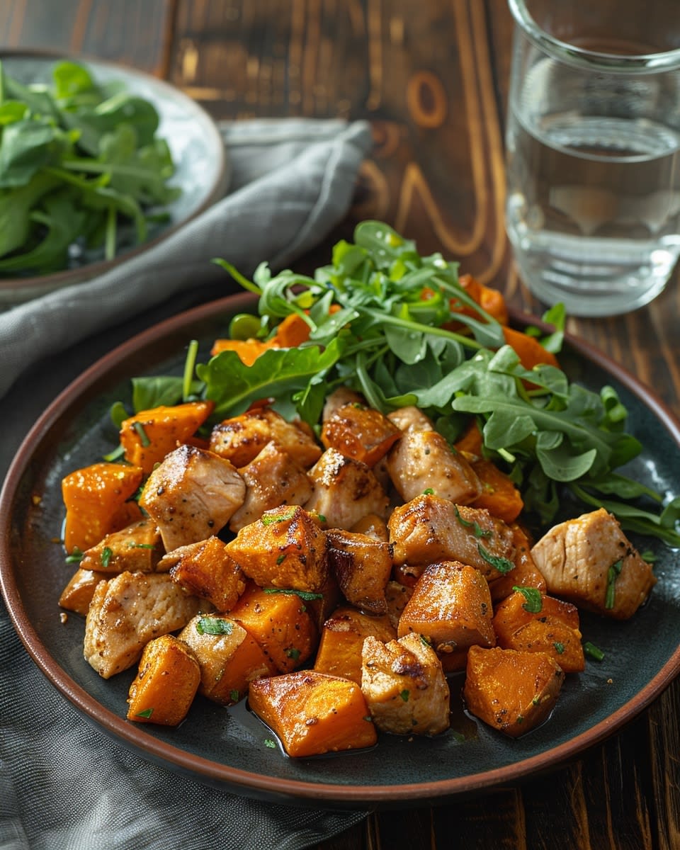 Healthy Turkey and Sweet Potato Skillet