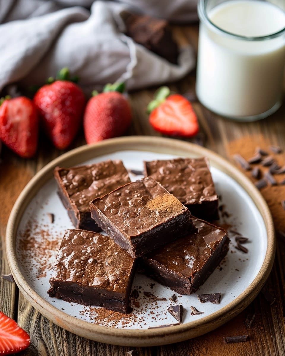 No-Bake Fudgy Chocolate Squares