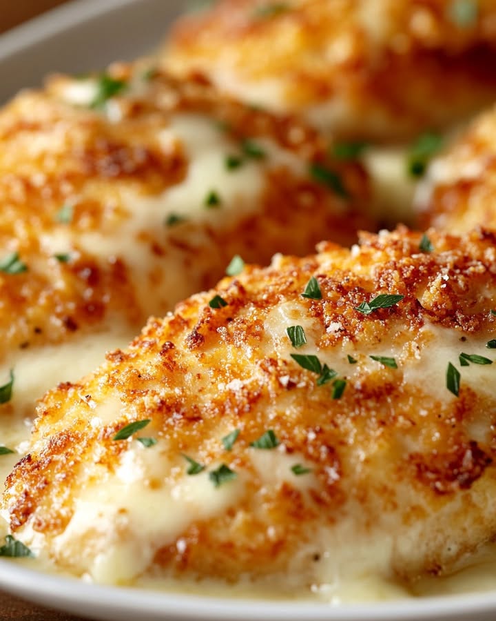 Parmesan Crusted Chicken