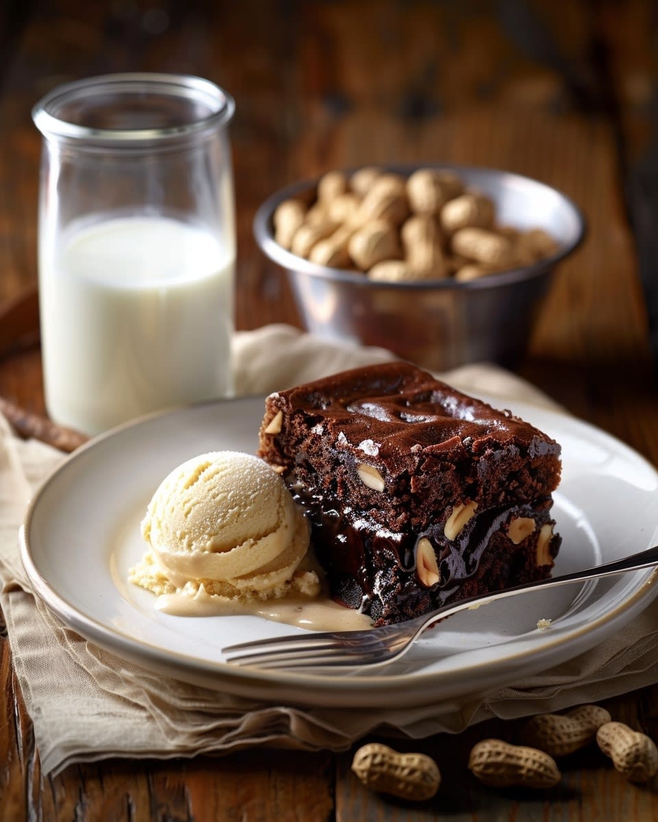Peanut Butter Chocolate Lava Cake