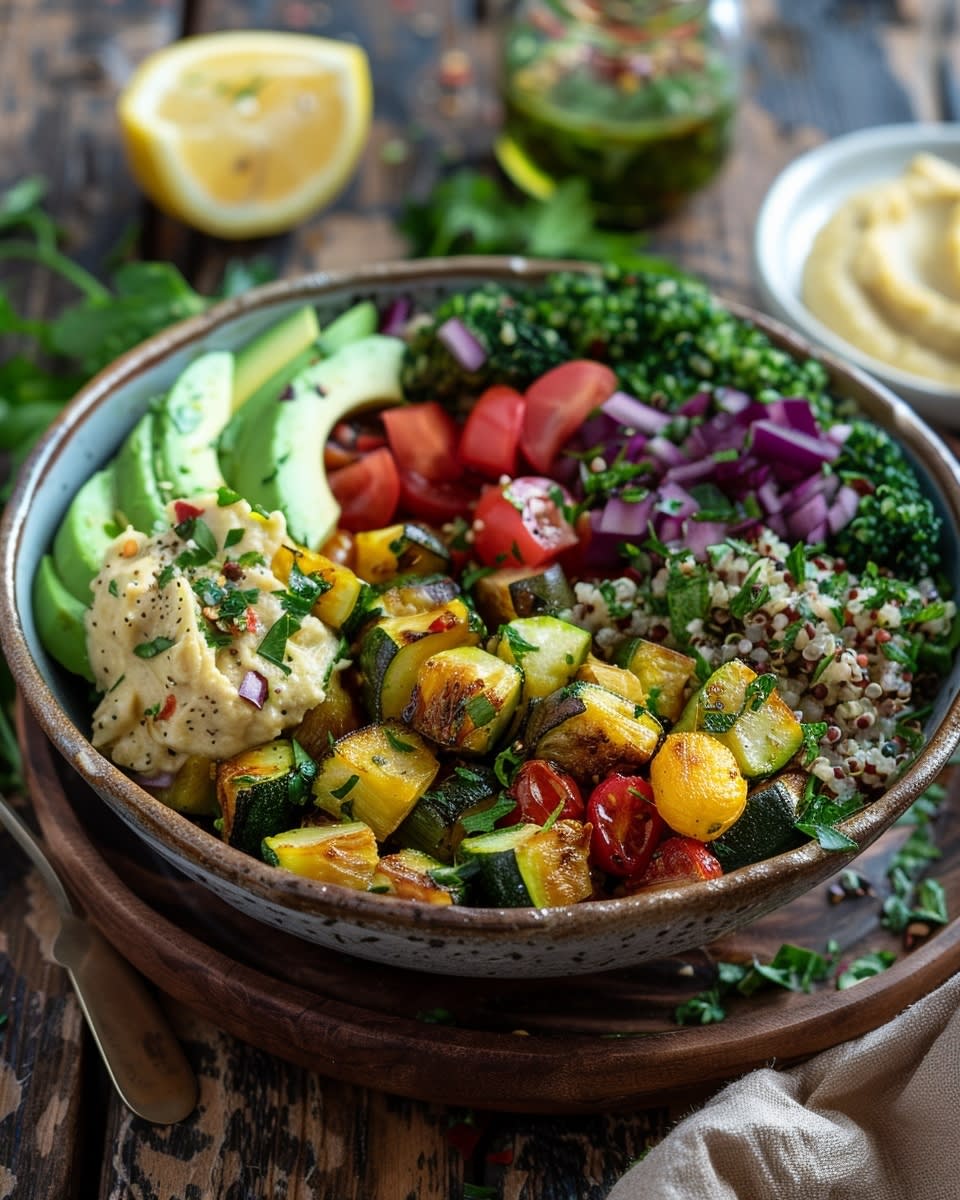 Roasted Vegetable Buddha Bowl