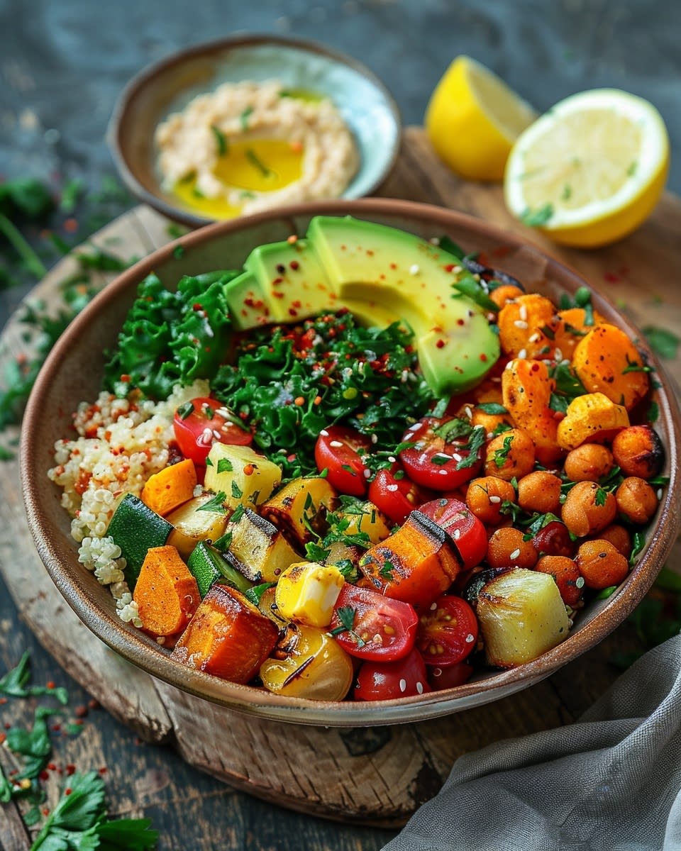 delicious-and-healthy-roasted-vegetable-buddha-bowl-recipe-daily-taster