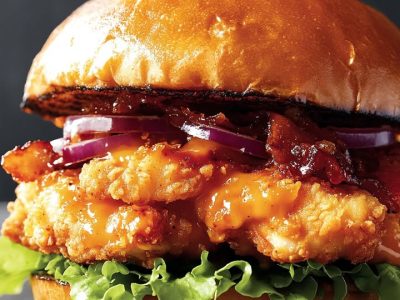 Smashed Chicken Burger Recipe: Juicy & Easy!