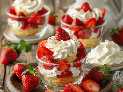 Delicious and Easy Strawberry Shortcake Dessert Cups: A Perfect Treat
