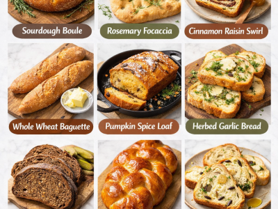 10 Homemade Bread Ideas for Baking Day