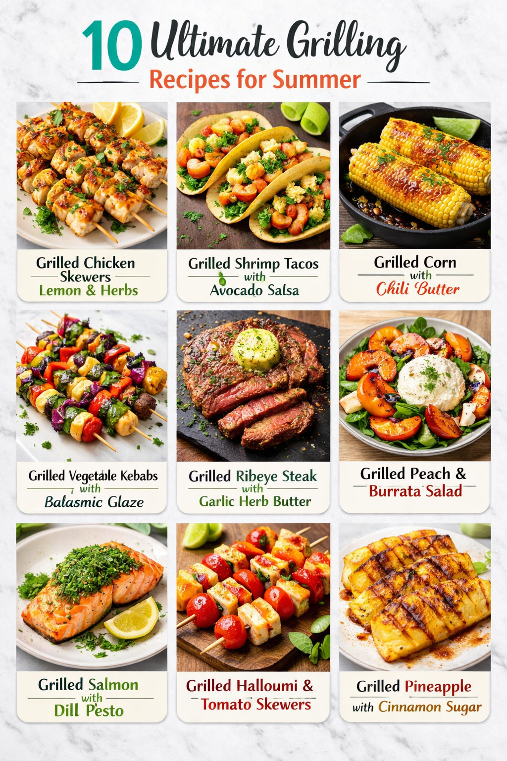 10 Ultimate Grilling Recipes for Summer