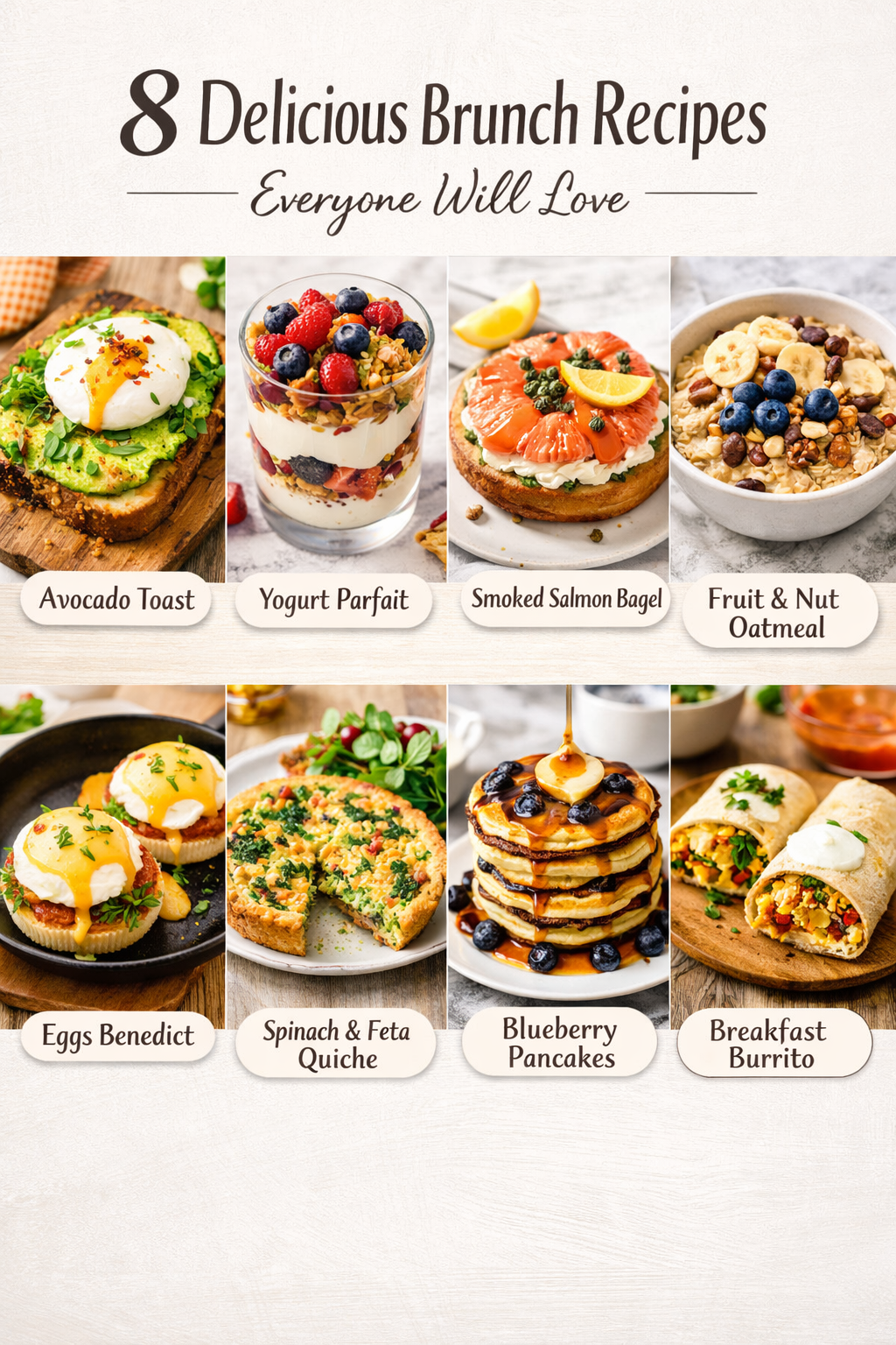 8 Delicious Brunch Recipes Everyone Will Love