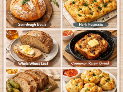 8 Homemade Bread Recipes for Cozy Baking