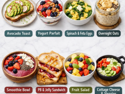 8 Quick Breakfast Recipes Ready in Minutes