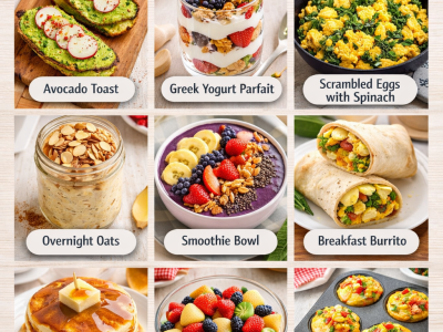 9 Easy Breakfast Recipes to Start Your Day