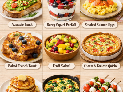 9 Simple Brunch Recipes for Family Gatherings