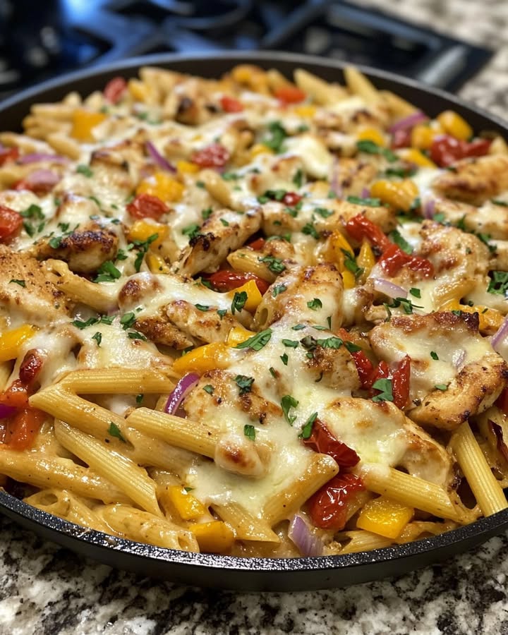 Cheesy Chicken Skillet