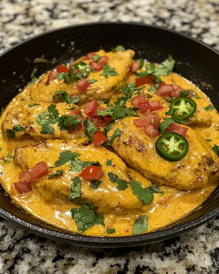 Cheesy Mexican Chicken